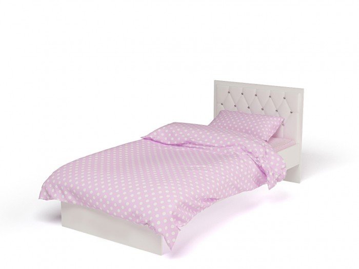Кровати для подростков ABC-King Фея со стразами Сваровски без ящика 160x90 см