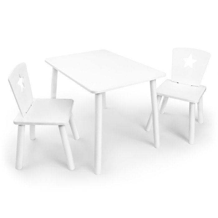 Детские столы и стулья Rolti Детский комплект стол и два стула Звезда