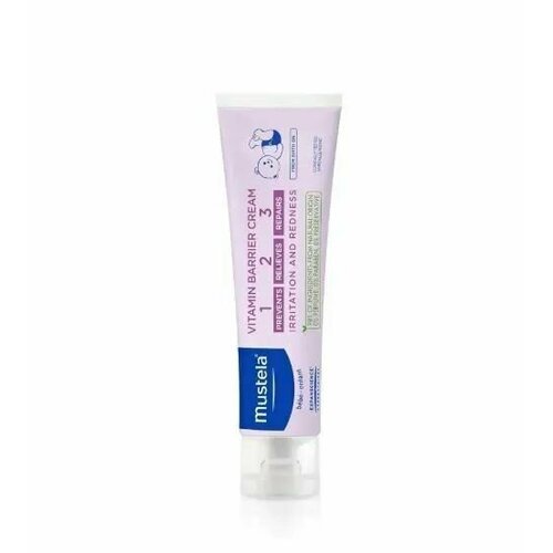Крем Mustela Vitamin Barrier Cream 1.2.3 (50 мл) Защита и профилактика опрелостей