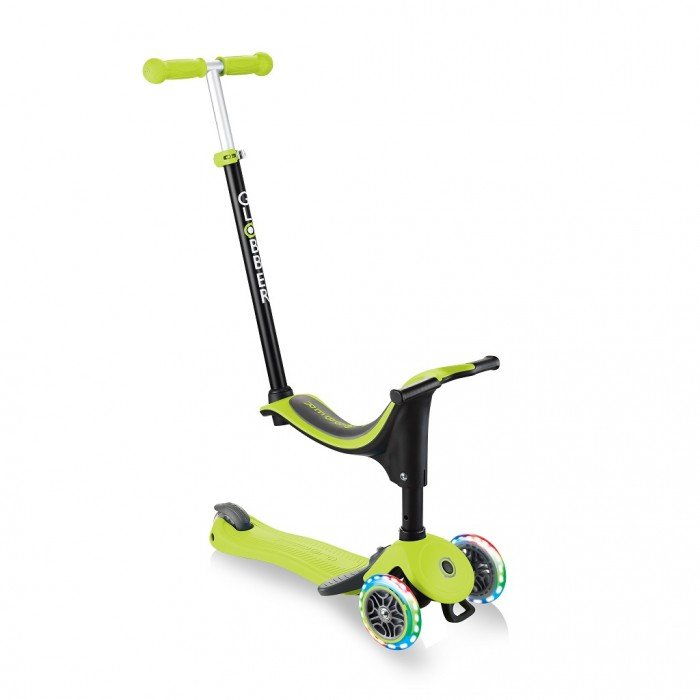 Трехколесные самокаты Globber Go Up Sporty Plus Lights