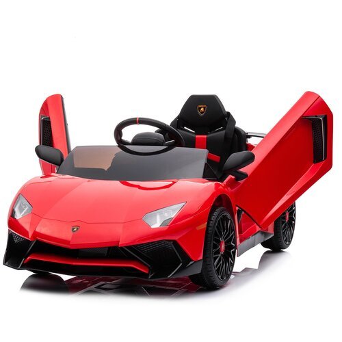 BDM Детский электромобиль Lamborghini Aventador SV Roadster 2WD 12V - BDM0931-RED