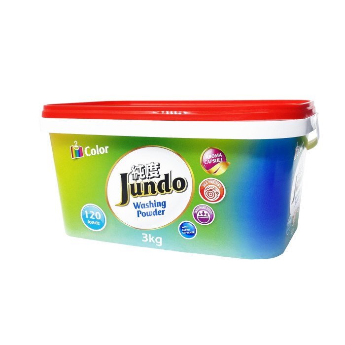 Бытовая химия Jundo Стиральный порошок для цветного белья Color 3 кг