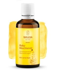 Weleda Масло для массажа животика младенца 50 мл