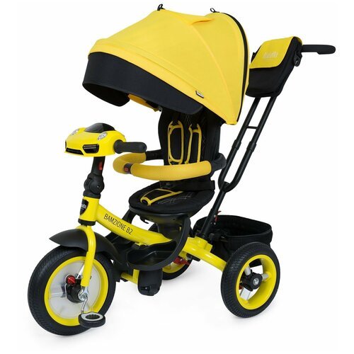 Велосипед детский трехколесный Nuovita Bamzione B2 Giallo/Желтый
