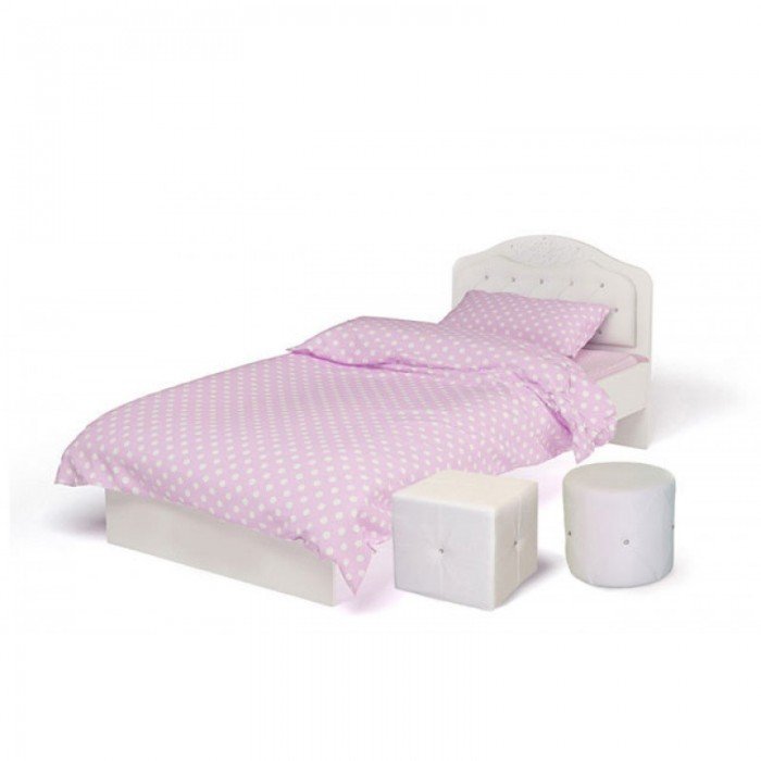 Кровати для подростков ABC-King Princess №1 со стразами Сваровски без ящика и матраса 160x90 см