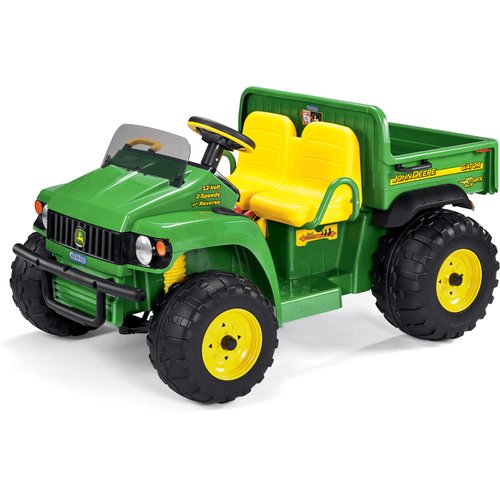 Peg-Perego Автомобиль John Deere Gator HPX, зеленый/желтый