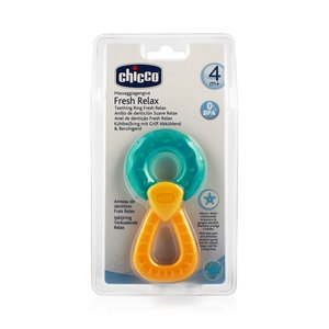 Chicco Fresh Relax Прорезыватель Кольцо голубое