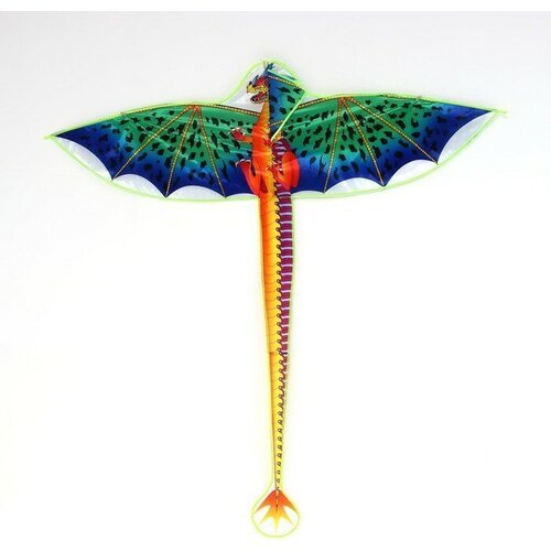 Воздушный змей Дракон, с леской, цвета микс 1 шт