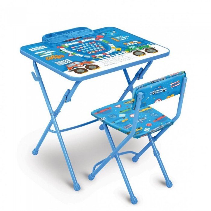 Детские столы и стулья Ника Комплект детский: стол и стул