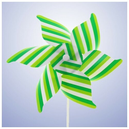 Ветерок 'Полосатик', цвет зелёный 2815616