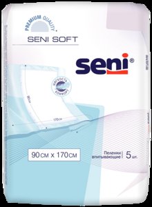 Seni Soft пеленки 90 см х 170 см 5 шт