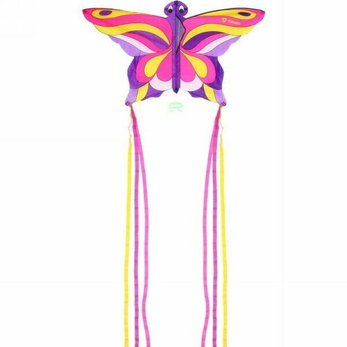 Воздушный змей «Яркая бабочка» 120 см, микс
