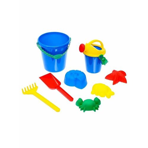Набор игрушек-формочек для песочницы - 7 предметов