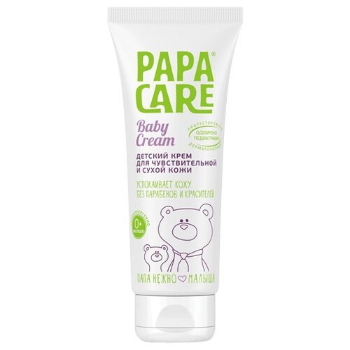 Papa Care Детский крем для чувствительной и очень сухой кожи, 100 мл