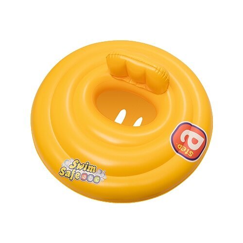 Круг для плавания Bestway трехкамерный Swim Safe ступень A, 32096 BW, желтый