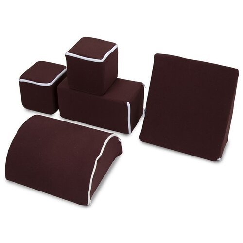 Набор конструктор мягких игровых подушек Hotenok Шоколадное настроение, цвет кофейный (conh01coffe)