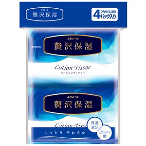 Elleair lotion tissue Салфетки 4 шт