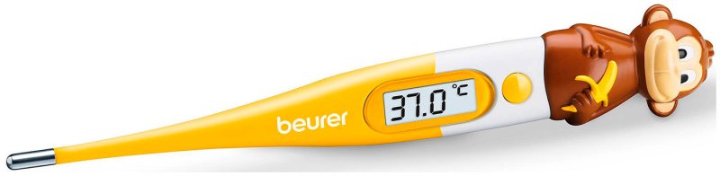 Термометр электронный Beurer BY11 Monkey, желтый