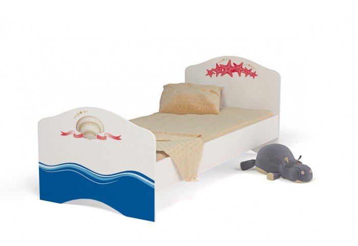 Кровати для подростков ABC-King Ocean без ящика для девочки 160x90 см