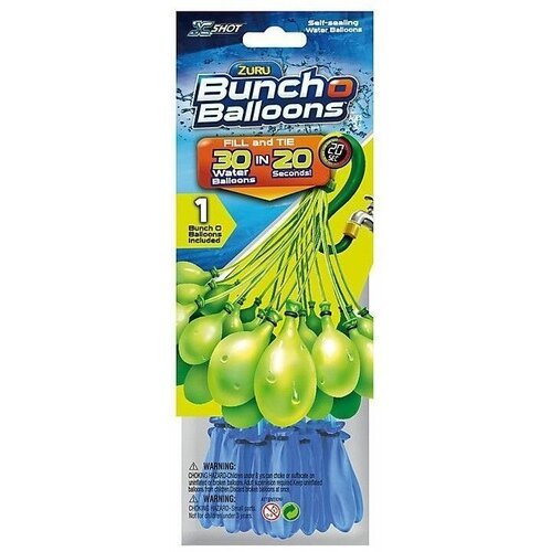 Bunch O Balloons (Банч О Балунс) Простой набор: 30 шаров синие