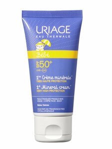 Uriage Bebe Первый минеральный Крем SPF 50+ 50 мл