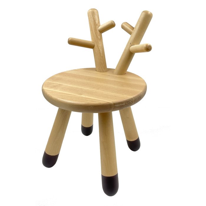 Детские столы и стулья Kimrik Стул декоративный деревянный Олененок