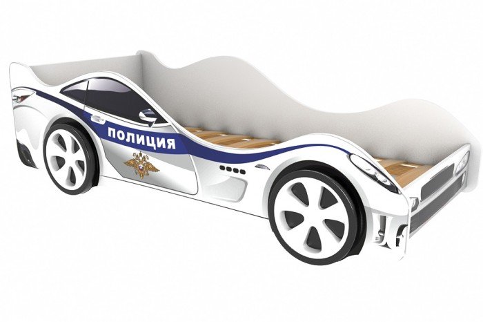 Кровати для подростков Бельмарко машина Полиция