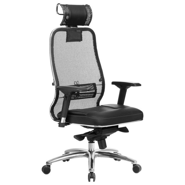 Кресла и стулья Метта Кресло офисное Samurai SL-3.04 (сетка/кожа)