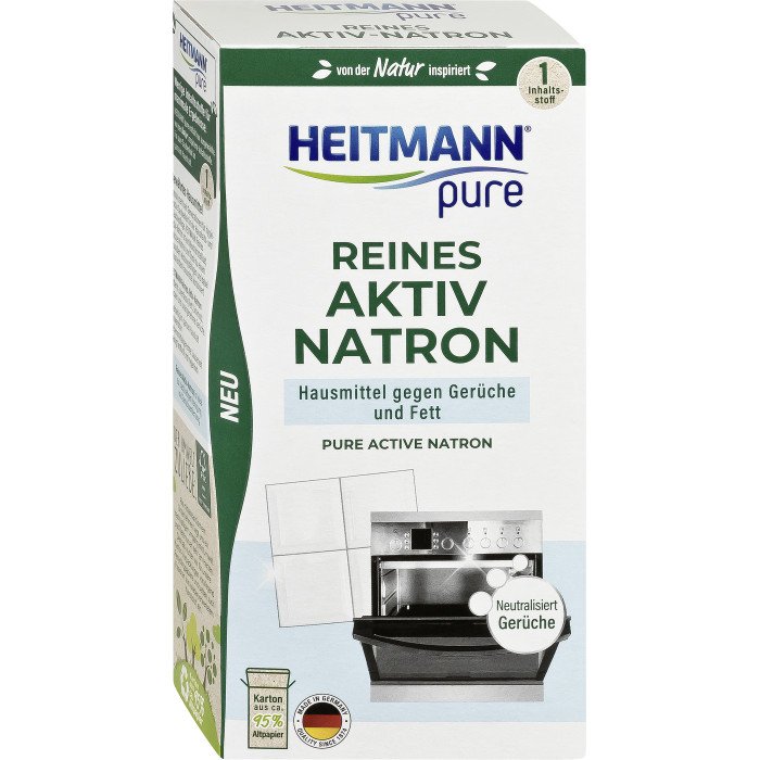 Бытовая химия Heitmann Содовый очиститель Reines Aktiv Natron 350 г
