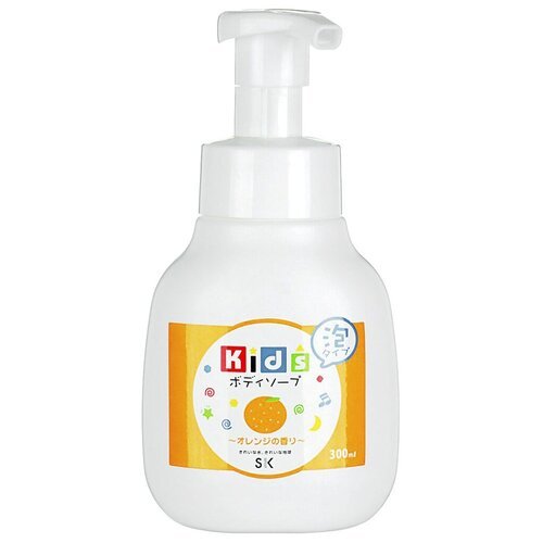 Детское пенное мыло для тела 'SK Kids', с ароматом апельсина, 300 мл. 501007