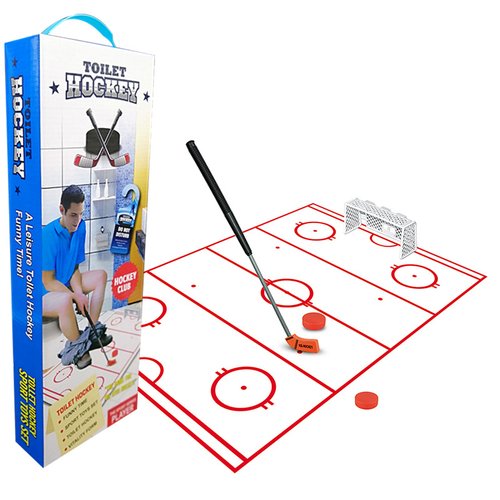 Туалетная игра Игра для туалета 'Хоккей'