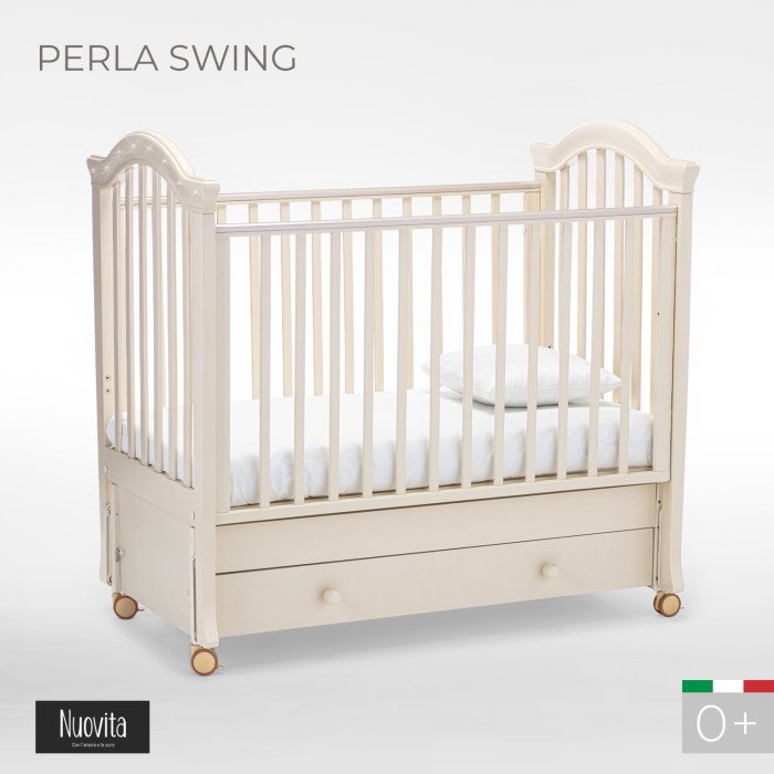 Детские кроватки Nuovita Perla swing (продольный маятник)