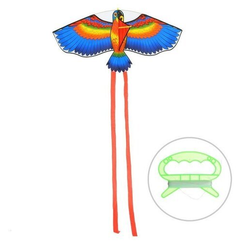 Воздушный змей 'Птица', с леской, цвета микс./В упаковке шт: 1