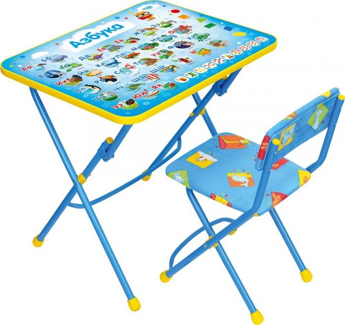 Детские столы и стулья Ника Набор мебели (стол+мягкий стул)