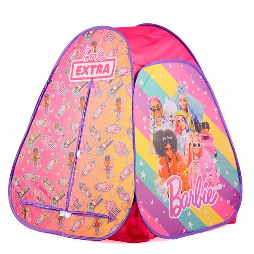Палатка детская игровая 'Барби' 81х90х81см, в сумке
