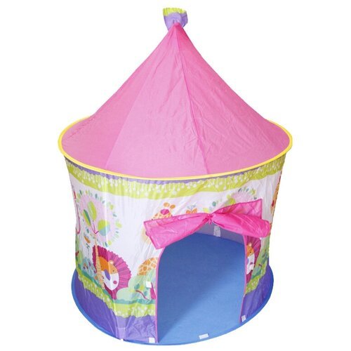 Палатка Наша игрушка Зоопарк LKK20171020-1, розовый/фиолетовый