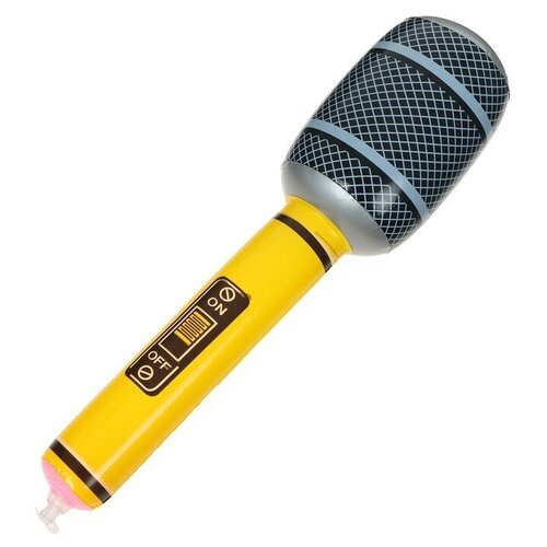 Игрушка надувная «Микрофон», 30 см, цвета микс