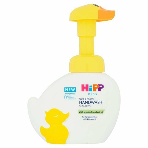 Hipp Kids Sensitive детское жидкое мыло Hand & Face Wash 250 мл (из Финляндии)