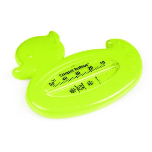 Термометр для ванны Canpol 'Уточка', цвет: зеленый