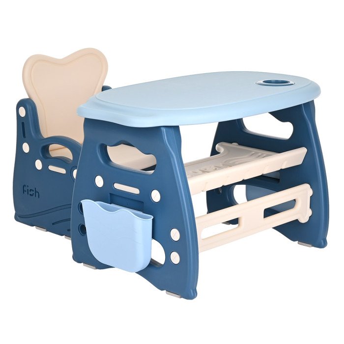 Детские столы и стулья Pituso Набор Столик со стульчиком Fish