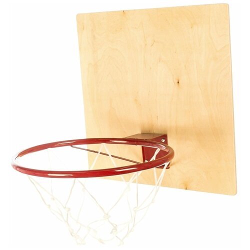 Кольцо баскетбольное КМС с сеткой (380 мм)