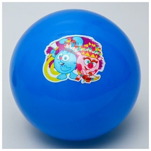 Мяч детский смешарики 'Крош и Нюша' 22 см, 60 гр, в ассортименте, 1 шт.