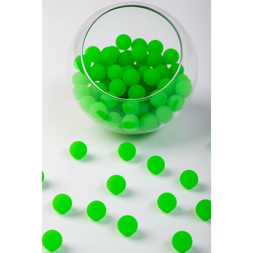 Мячи прыгуны 'Неоновый шейк' зеленый 25 мм 100 шт