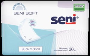 Seni Soft Пелёнки 60 х 90 см 30 шт