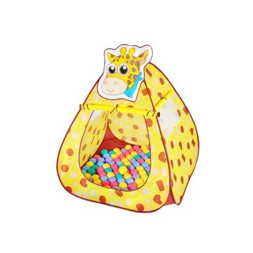 Домик Sevillababy Жираф + 100 шаров CBH-11, желтый