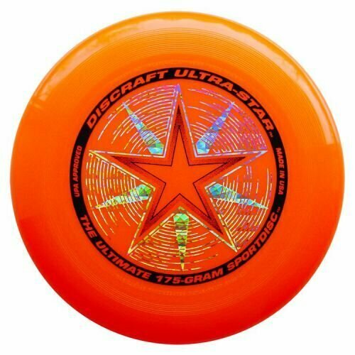 Диск Фрисби Discraft Ultra-Star оранжевый (175 гр.)