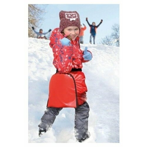 Ледянка шорты тяни-толкай Ice Shorts1 XS (красный) 2-5 лет