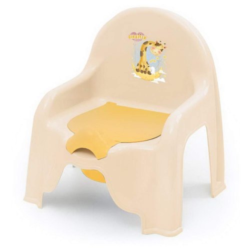 Горшок-стульчик детский Жирафик (арт.13873) Полимербыт