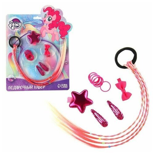 Подарочный набор аксессуаров для волос Пинки Пай, My Little Pony, 1 шт.