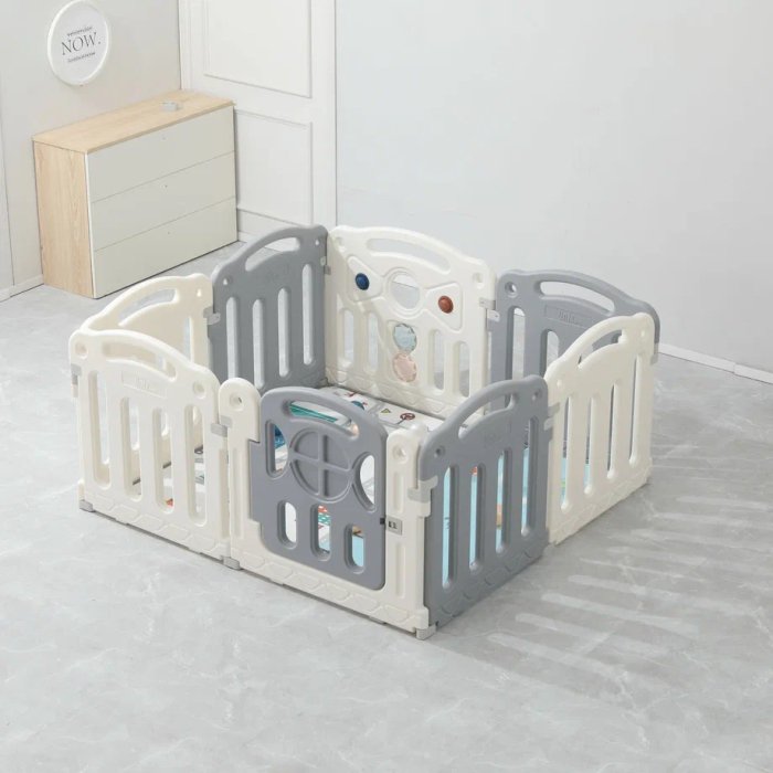 Манежи UNIX Kids Манеж UNIX Kids Classic 126x120 Grey